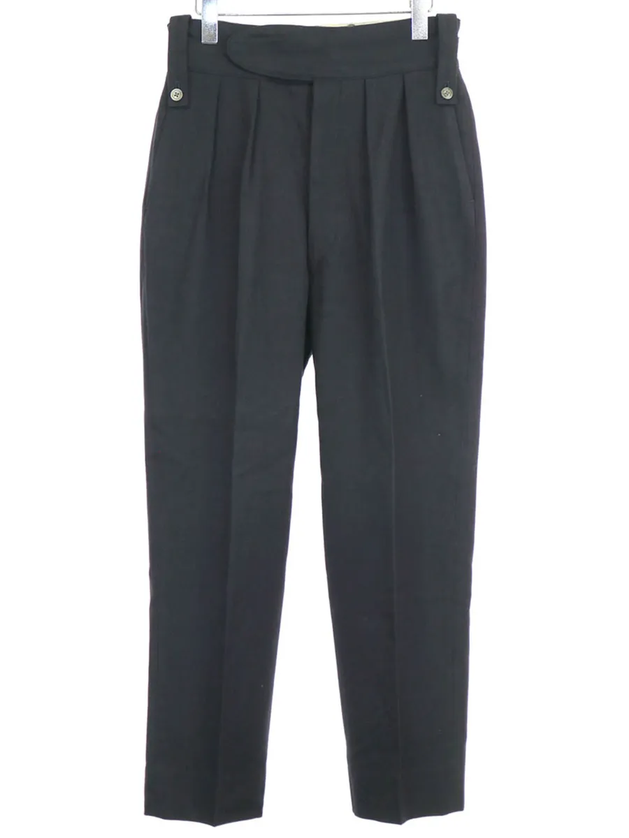 NEAT ニート 17AW Cotton Wool Hop Sack BELTLESS ベルトレスタックパンツ