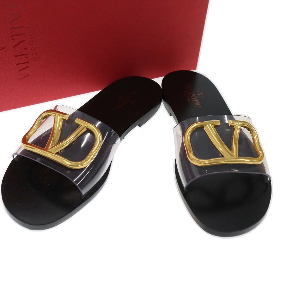 VALENTINO ヴァレンティノ ロゴフラットサンダル RW0S0L42