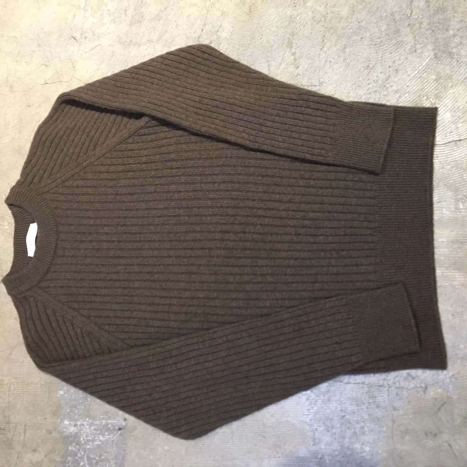 seya. seya. 18AW YAK WOOL CHUNKY SWEATER