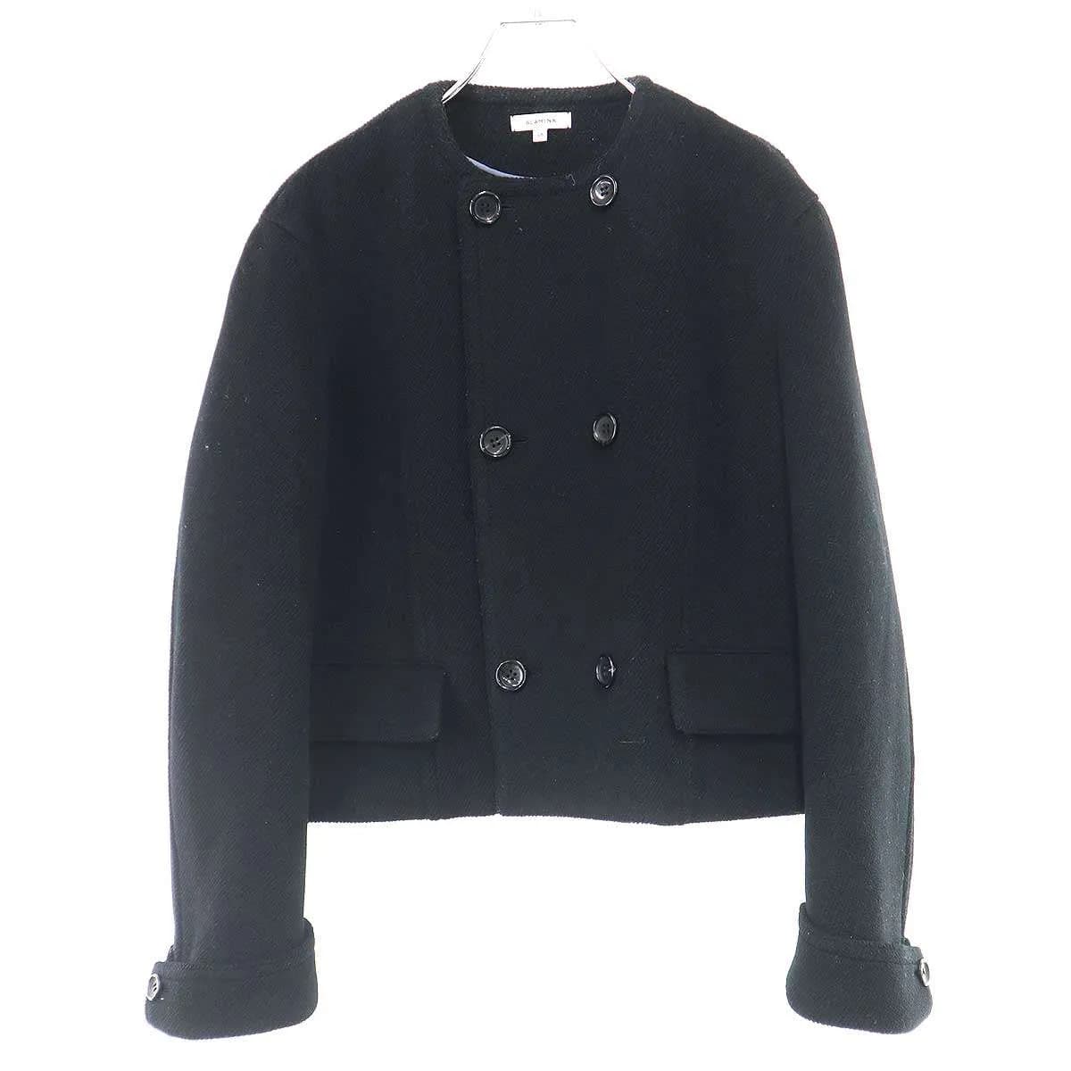 BLAMINK ブラミンク 24AW ウールノーカラーダブルショートジャケット 7922-230-0130