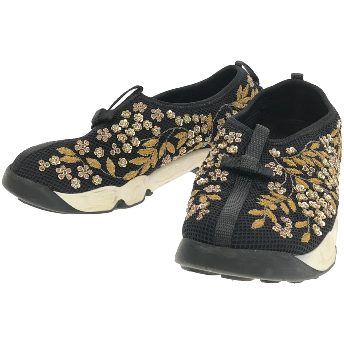 Christian Dior クリスチャンディオール FUSION FLOUR スパンコールジャガードスニーカー