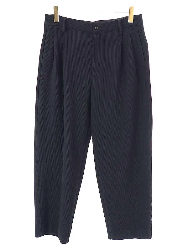 stein シュタイン 23AW Gradation Pleats Two Tuck Trousers グラデーションプリーツ2タックトラウザーズ