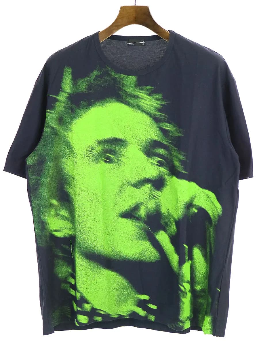 LAD MUSICIAN ラッドミュージシャン×デニスモリス 16AW Johnny RottenプリントビッグTシャツ