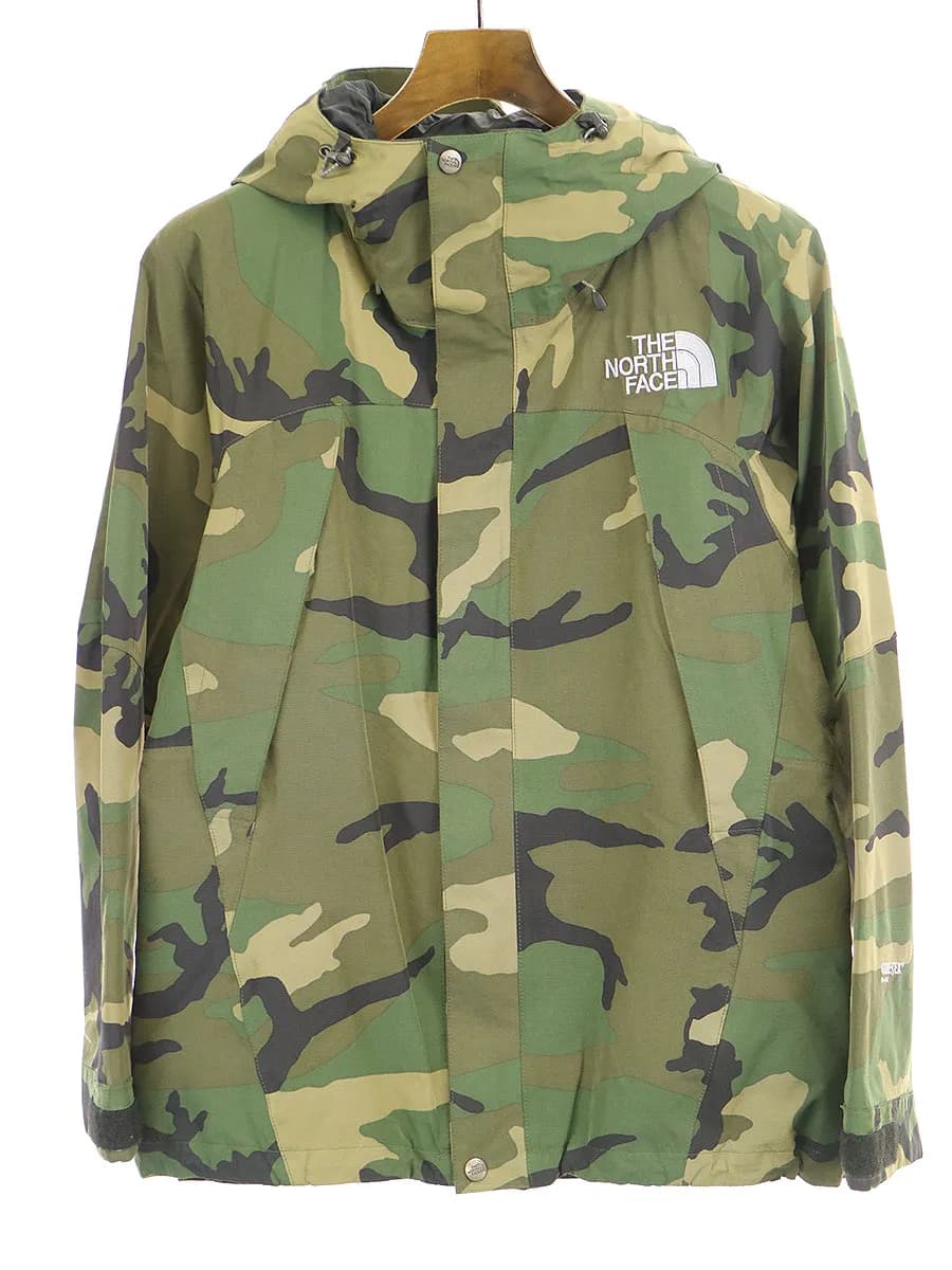 THE NORTH FACE ザ ノースフェイス MOUNTAIN JACKET GORE-TEX NP15105 カモフラ柄マウンテンジャケット