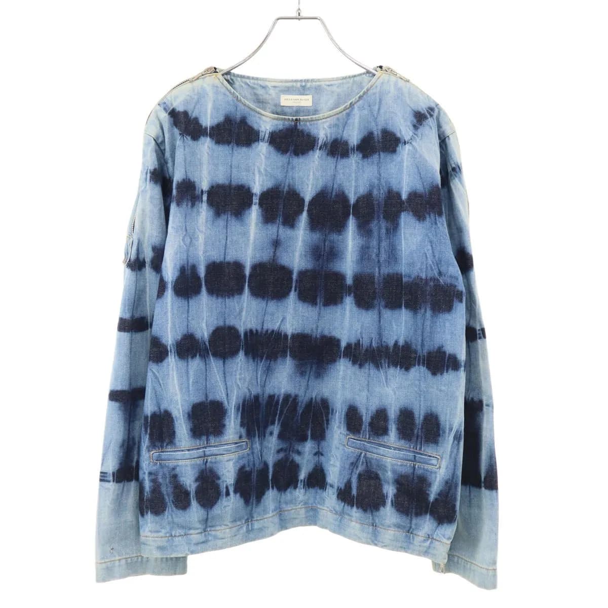 DRIES VAN NOTEN ドリスヴァンノッテン 14AW タイダイデザイン プルオーバーデニムトップス