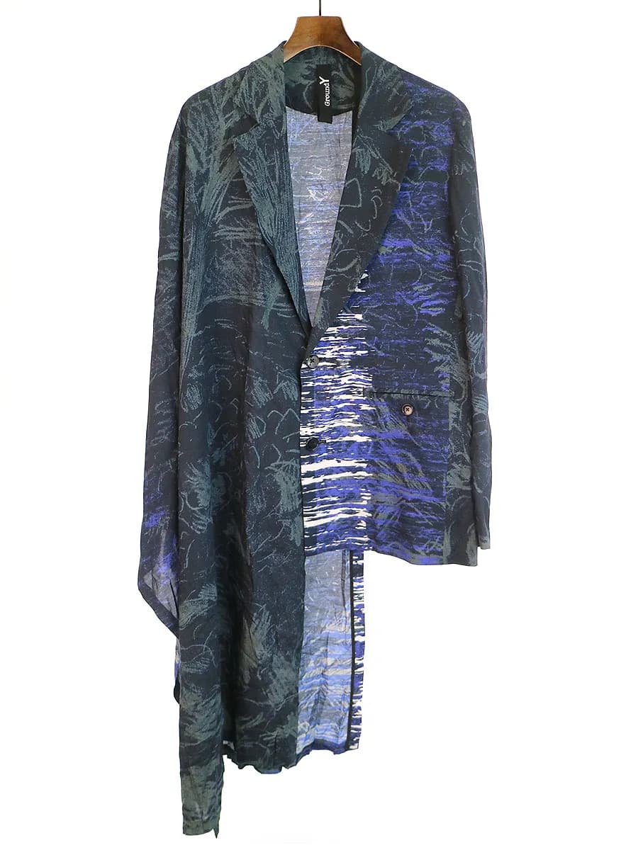 Yohji Yamamoto グラウンド ワイ 20AW ケープドッキングジャケット