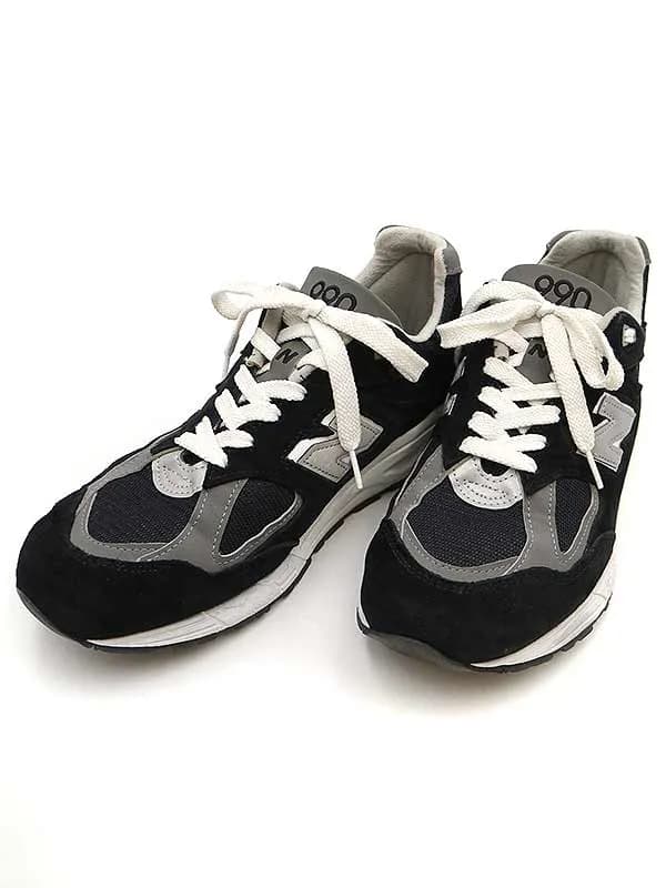 New Balance ニューバランス M990BK2 ローカットスニーカー