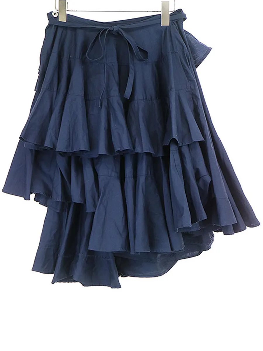 COMME des GARCONS トリコ コムデギャルソン 12SS ドローストリングティアードスカート