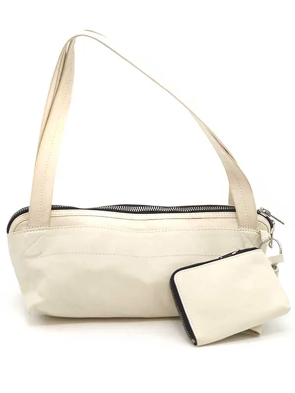 Rick Owens リックオウエンス ポーチ付カーフレザーハンドバッグ