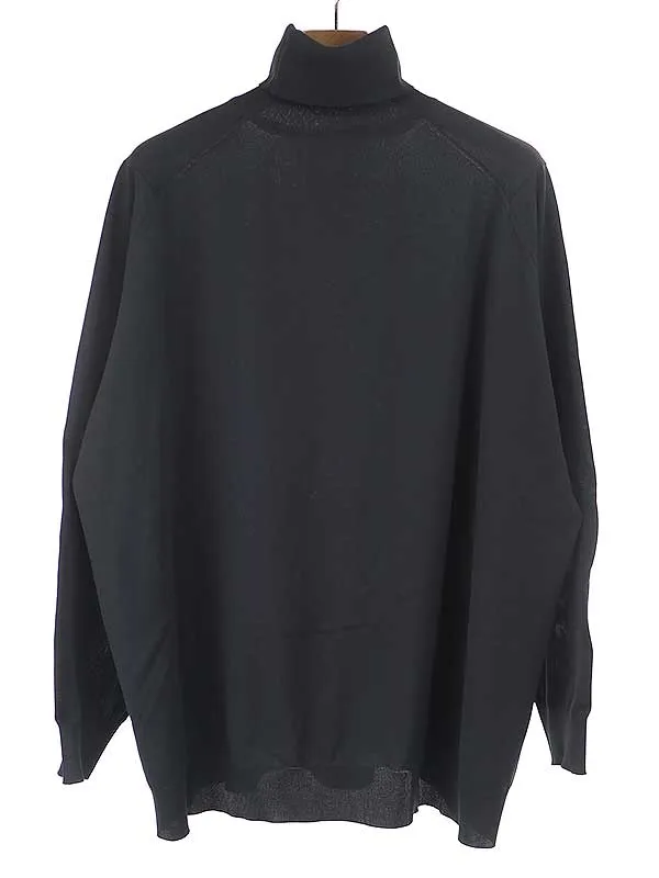 TEATORA テアトラ CARTRIDGE KNIT TURTLE delta peak ポリエステルタートルネックニット