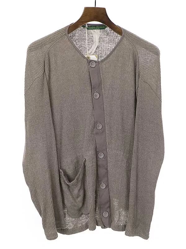 Paul Harnden ポールハーデン knit slant カーディガン