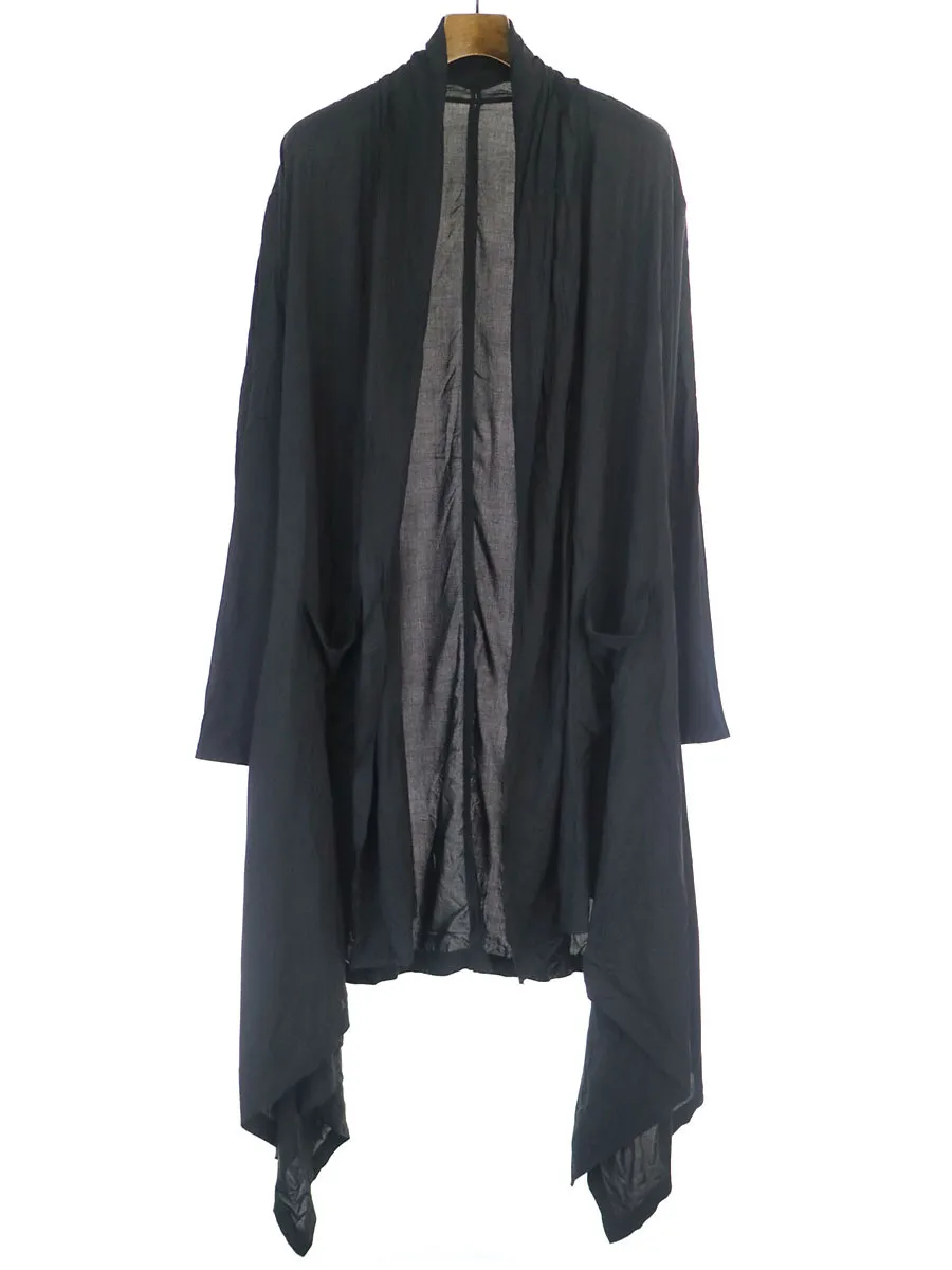 Yohji Yamamoto グラウンド ワイ 18SS ロングヒラヒラカーディガン