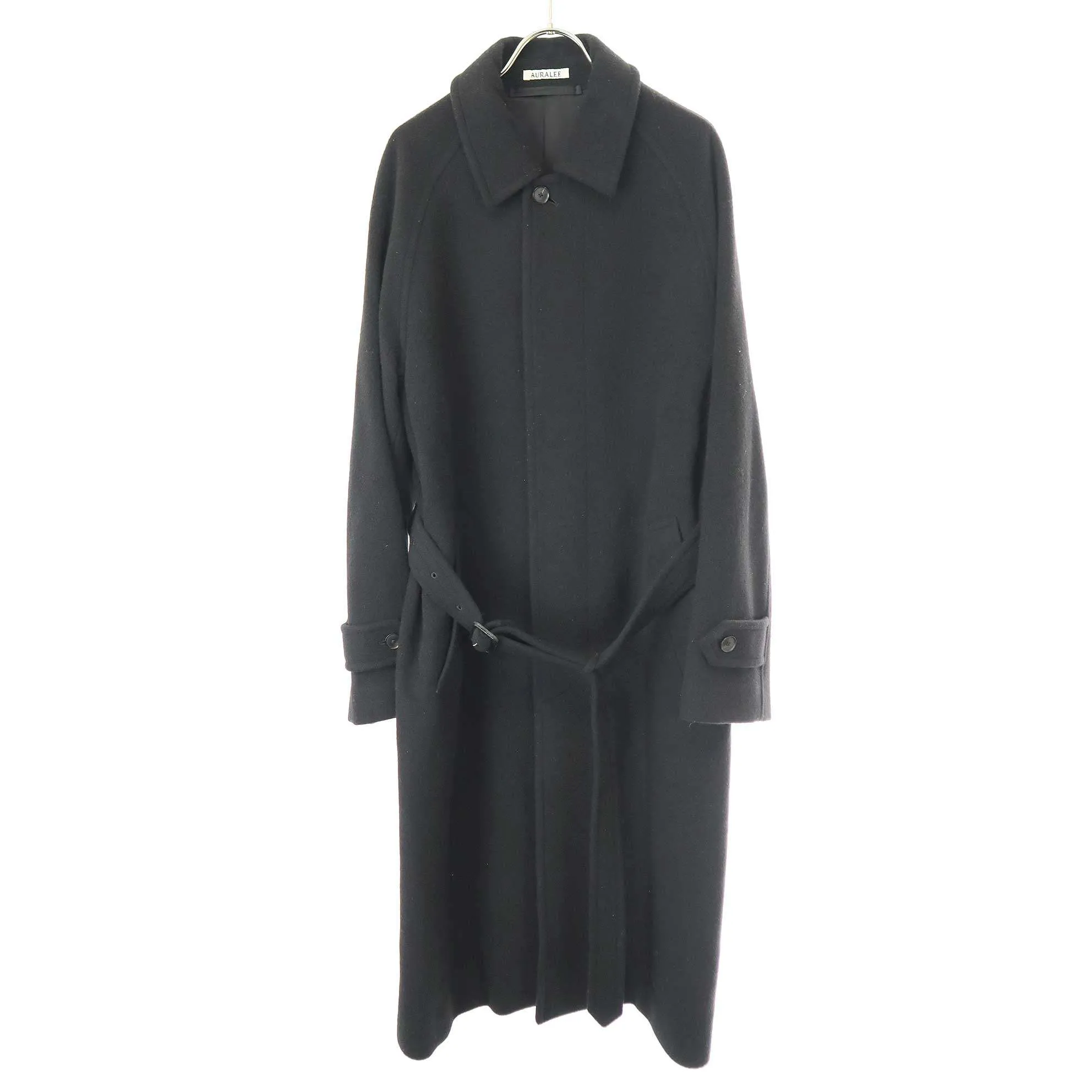 AURALEE オーラリー 22AW CASHMERE WOOL MOSSER SOUTIEN COLLAR COAT カシミヤウールモッサステンカラーコート A22AC01MC