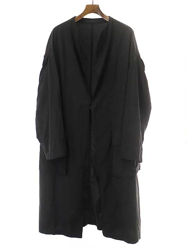 Y's ワイズ 21SS タイプライターノーカラーコート