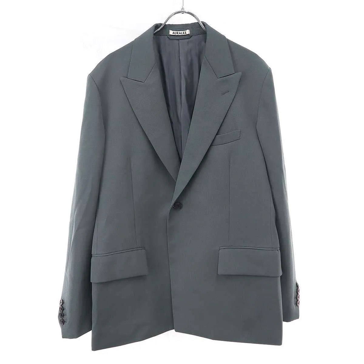 AURALEE オーラリー 22SS LIGHT WOOL MAX GABARDINE JACKET ライトウールマックスギャバジンジャケット A22SJ01MG