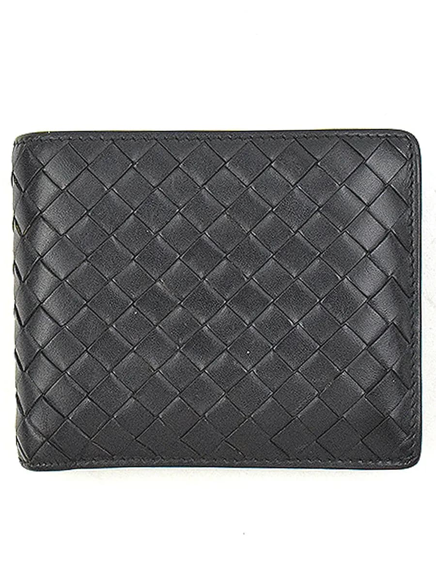 BOTTEGA VENETA ボッテガヴェネタ イントレチャートVN 二つ折りウォレット