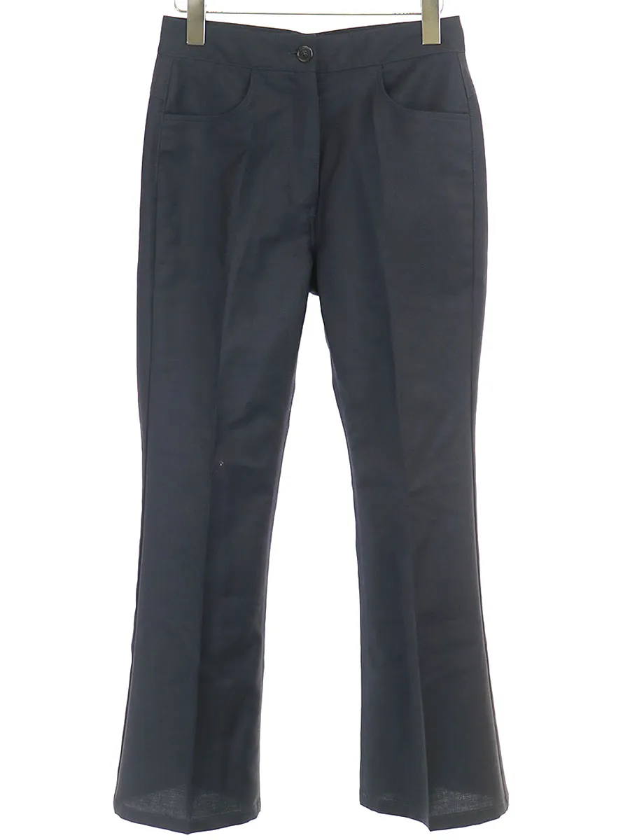 JIL SANDER ジルサンダー ハイウエストストレッチスラックスパンツ