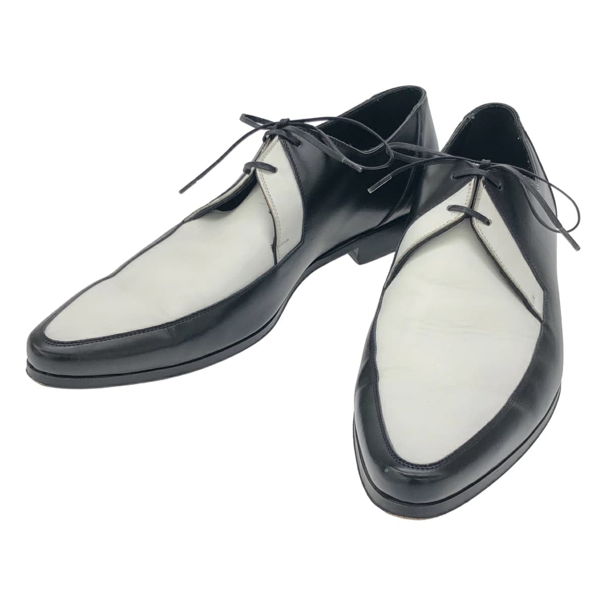 Dior HOMME ディオールオム 2006SS バイカラーレザージュース