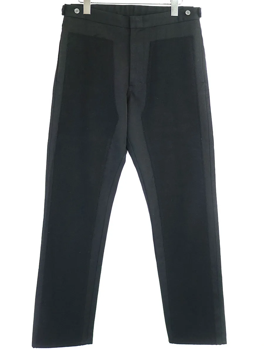 COMME des GARCONS コムデギャルソン オム プリュス 2000AW Docking Rock ダブルニーウールパンツ