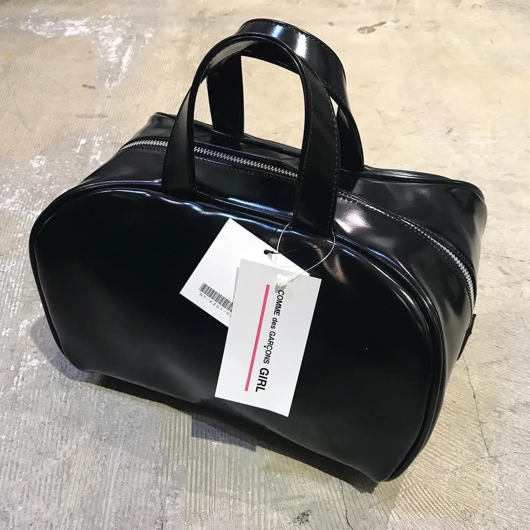 COMME des GARCONS COMME des GARCONS GIRL 17AW PVCミニボストンバッグ