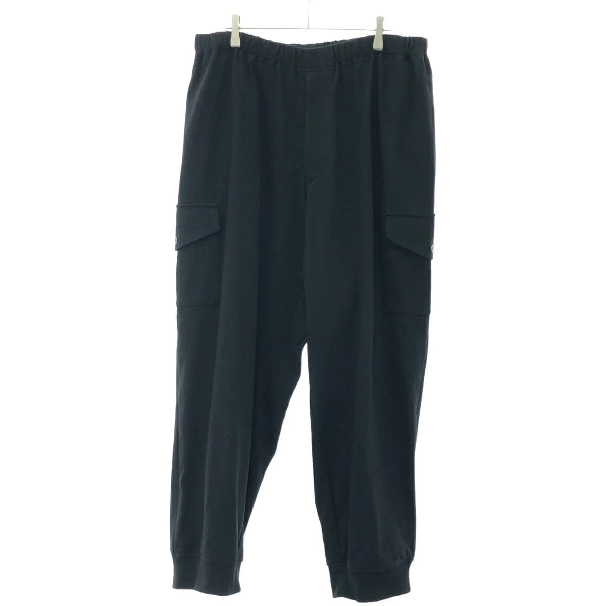 Yohji Yamamoto ヨウジヤマモト プールオム 23SS テーパードイージーカーゴパンツ
