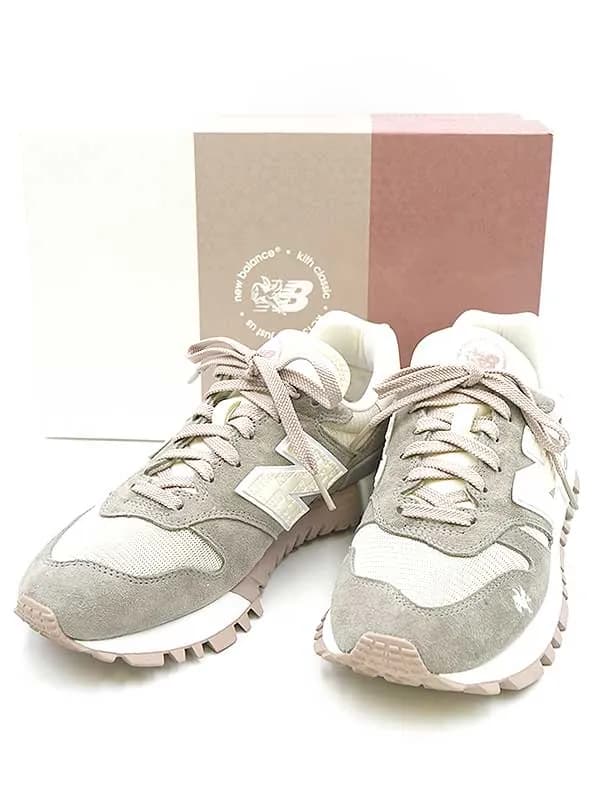 New Balance ニューバランス×ロニーファイグ キスニューヨーク ローカットスウェードスニーカー