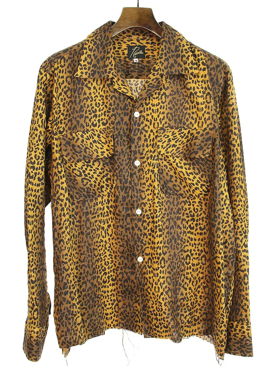 NEEDLES ニードルス 20SS Cut-Off Bottom Classic Shirts リネンシャツ