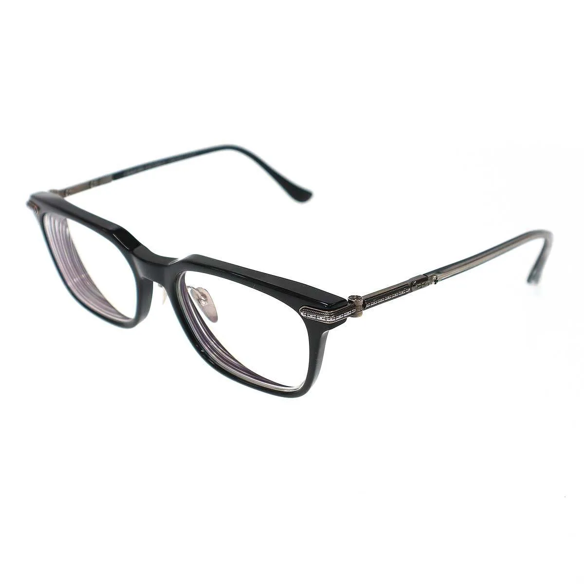 CHROME HEARTS クロムハーツ SPUR EM 度入りアイウェア メガネ