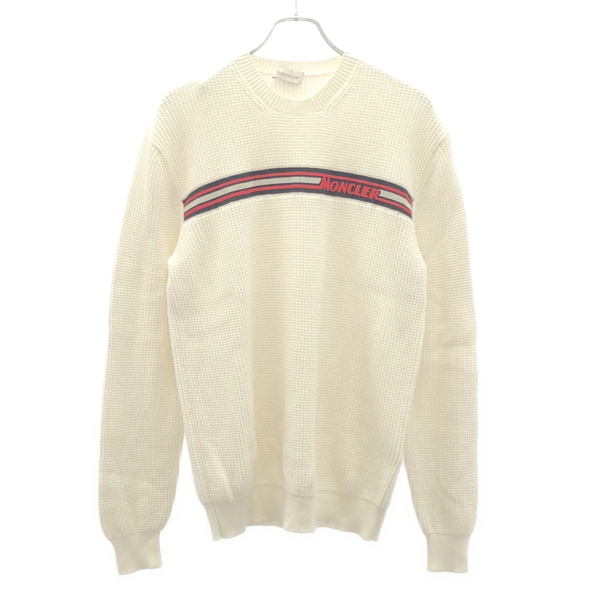 MONCLER モンクレール 20SS GIROCOLLO TRICOT ロゴテープニットセーター F10919C70200