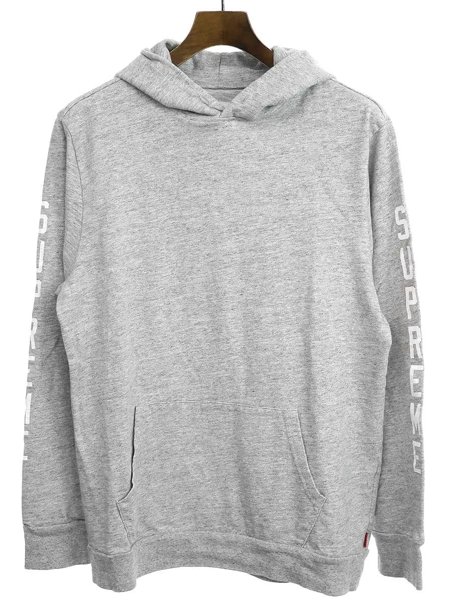 Supreme シュプリーム L/S Athletic Hooded Top アームプリントフーデッドプルオーバーパーカー