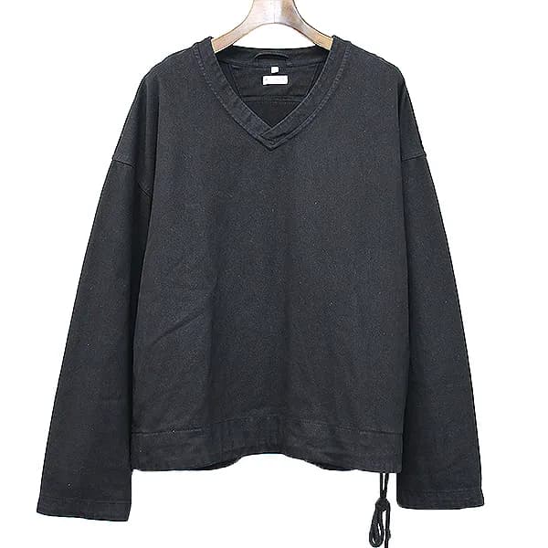 WILLY CHAVARRIA ウィリーチャバリア 17AW KANGAROO V-NECK プルオーバーデニムカットソー