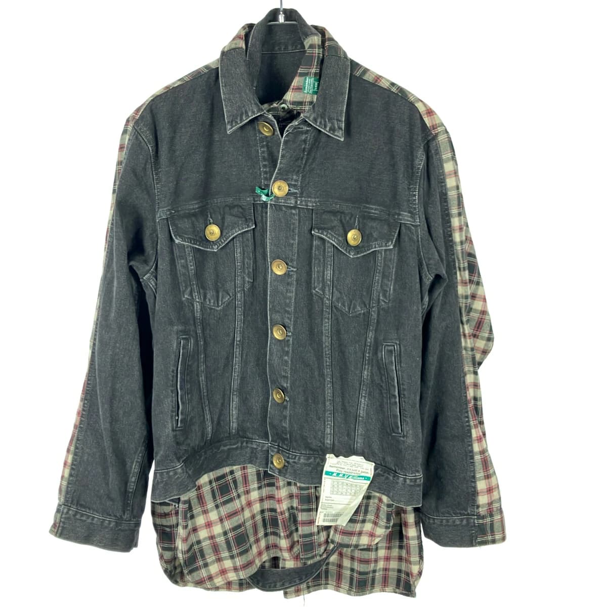 Maison MIHARA YASUHIRO メゾン ミハラヤスヒロ シャツドッキングレイヤードデニムジャケット A03BL021