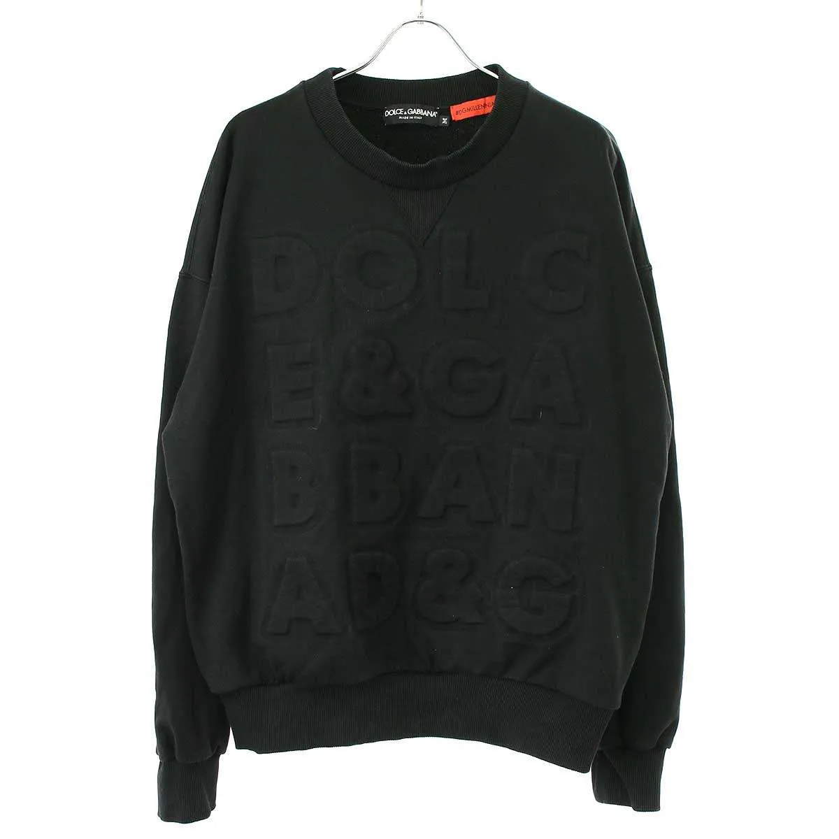 DOLCE&GABBANA ドルチェ&ガッバーナ 20SS DGMILLENNIALS ロゴデザインスウェットトレーナー G9QI2T/G7TOO