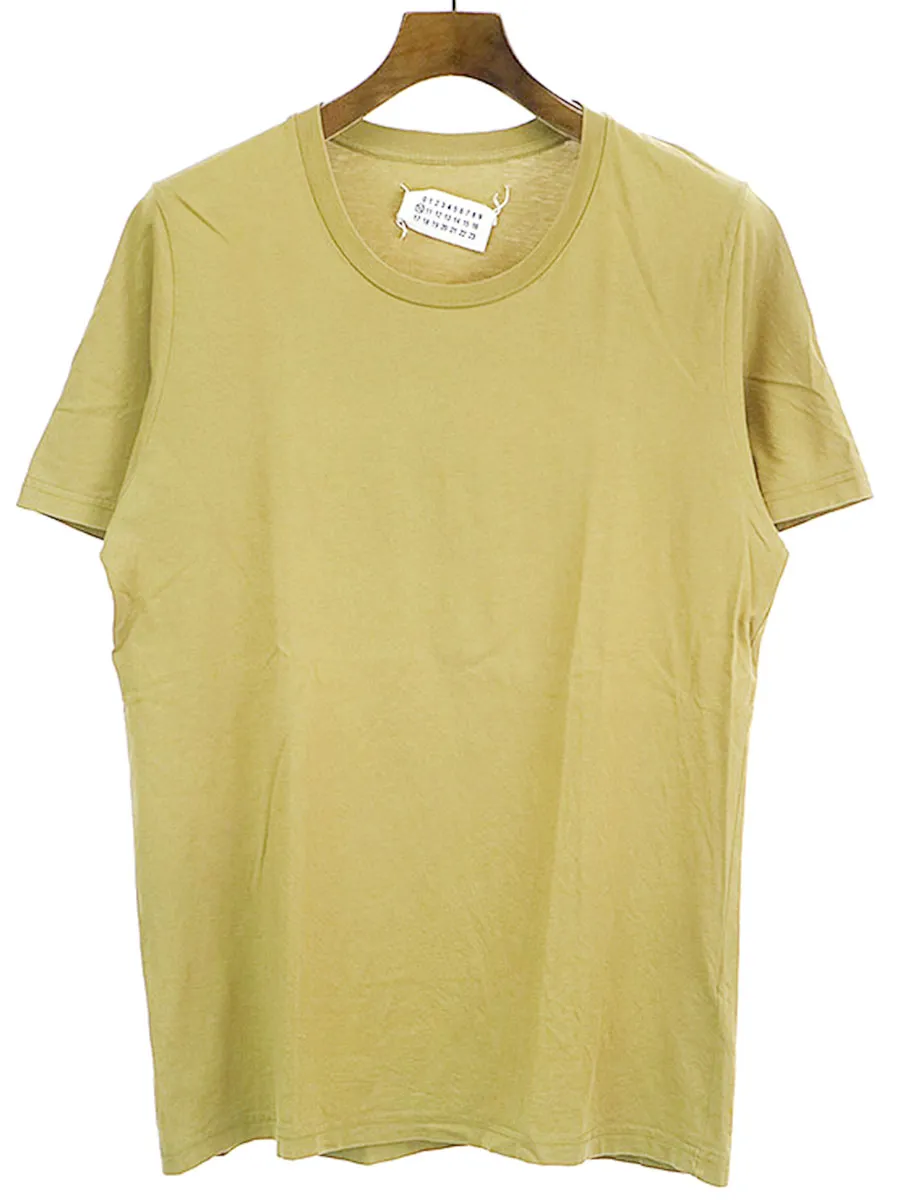 Maison Margiela メゾン マルタン マルジェラ10 16SS PACK TEE UネックプレーンTシャツ