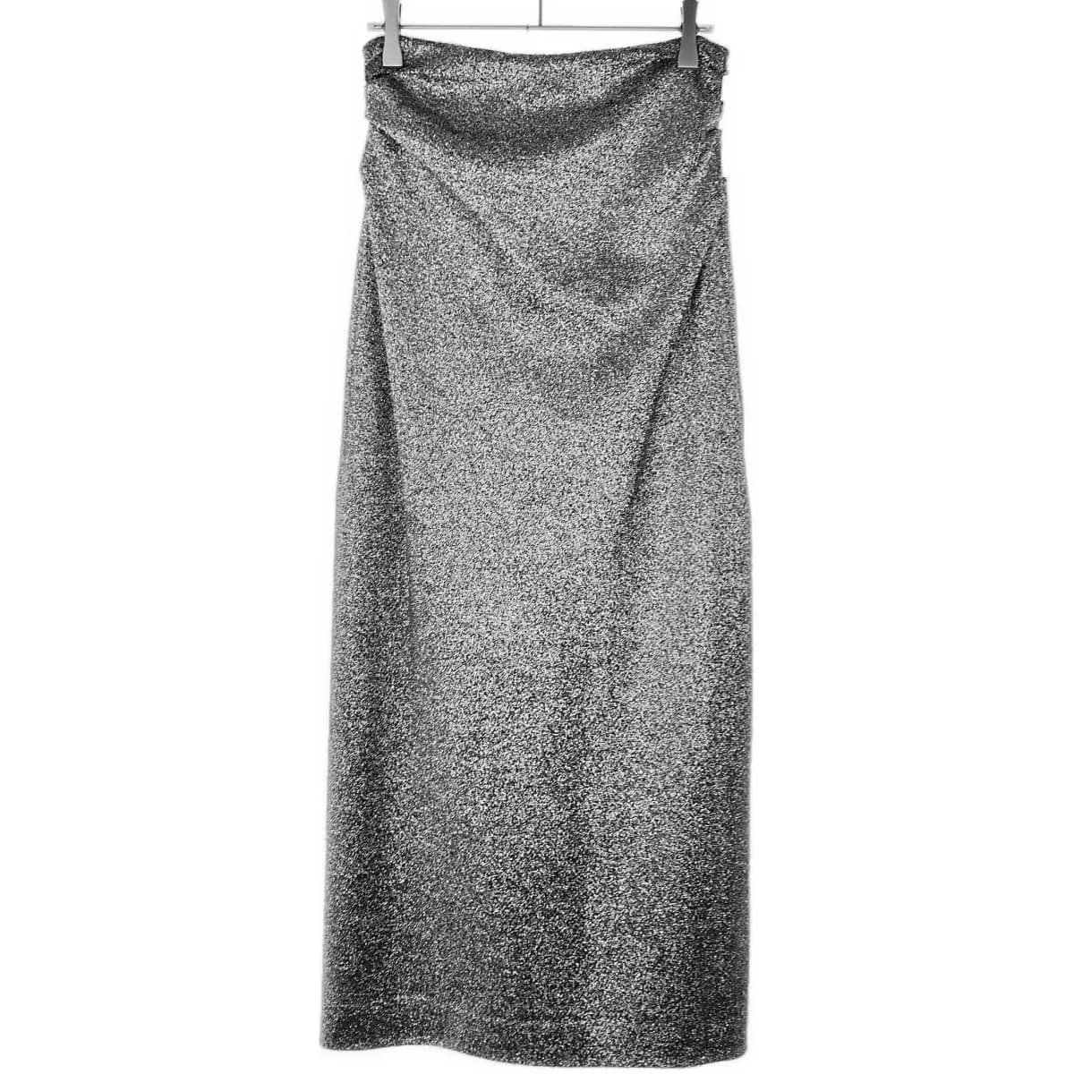 DRIES VAN NOTEN ドリスヴァンノッテン 22AW ウエストギャザータイトロングスカート