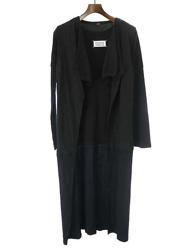 Maison Margiela メゾン マルタン マルジェラ 02AW カットソードッキングデザインカーディガン