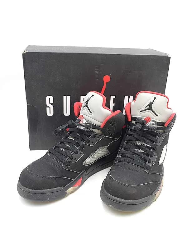 NIKE ナイキ × シュプリーム AIR JORDAN 5 RETRO スニーカー