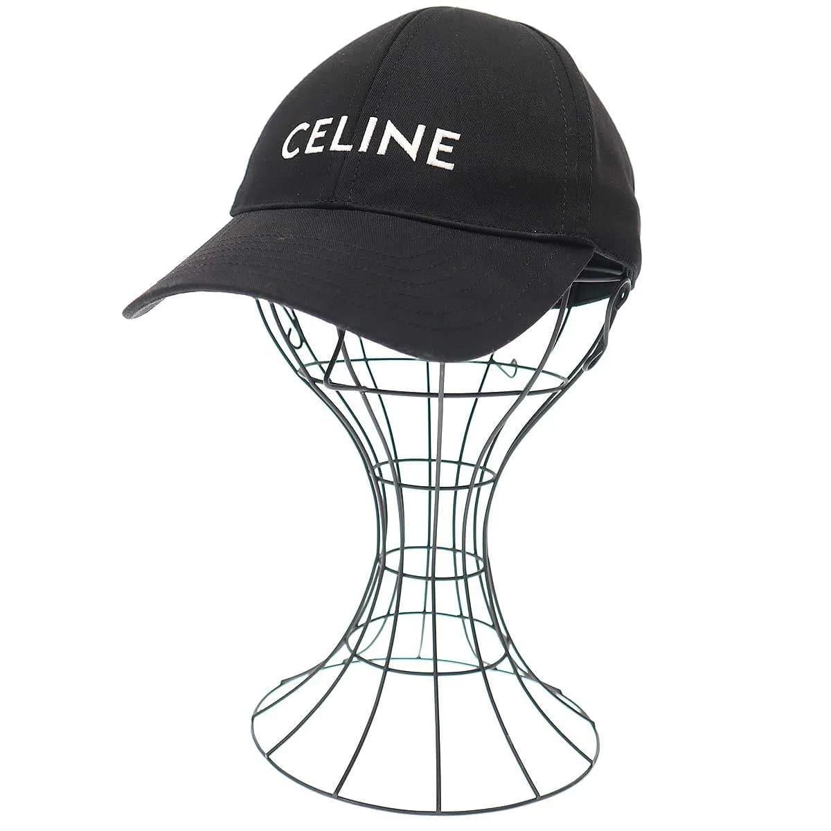 CELINE セリーヌ ロゴ ベースボールキャップ 2AUA1242N