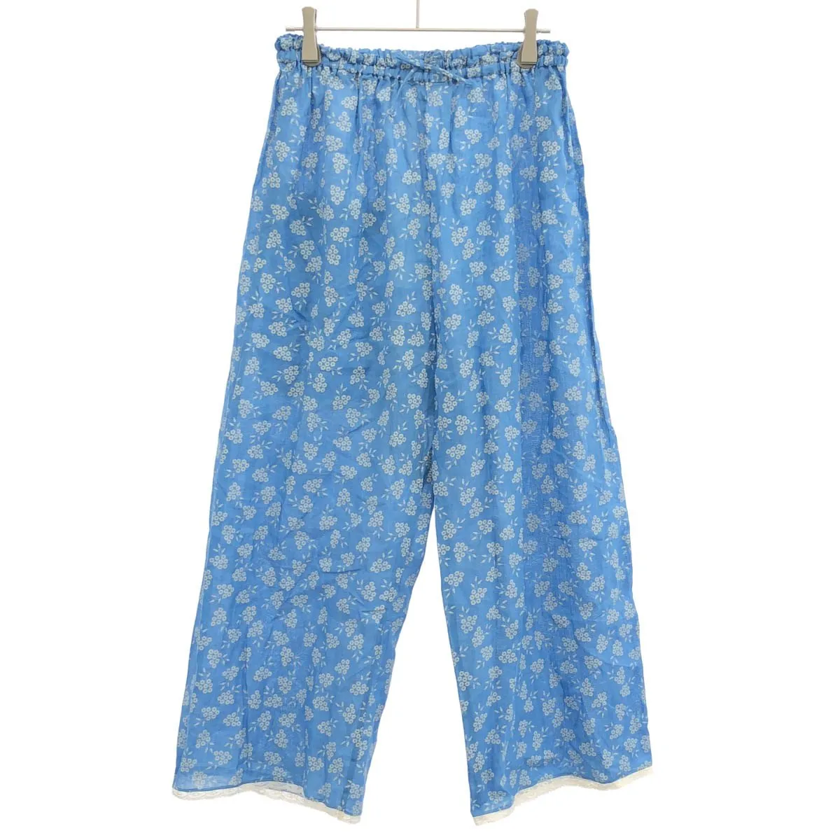 towavase トワヴァーズ 26SS French Komon pants フレンチ小紋パンツ 31-0041S