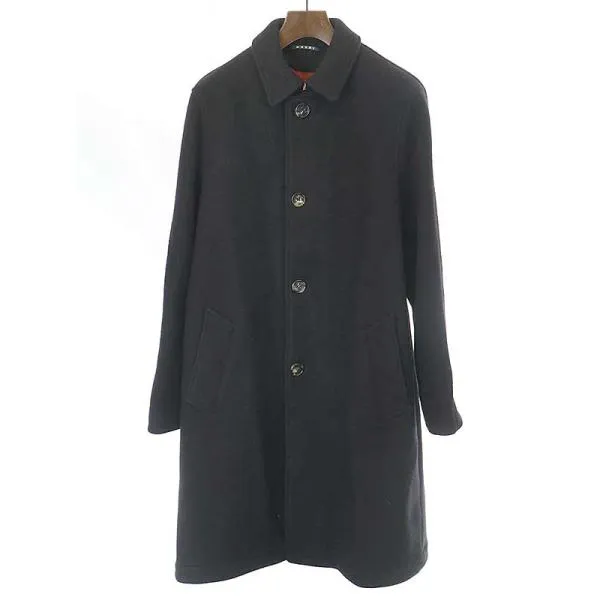 MARNI マルニ 21AW ウールメルトンステンカラーコート