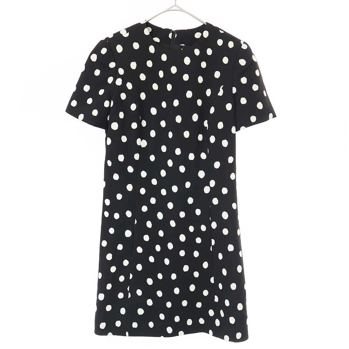 SAINT LAURENT サンローラン パリ 20SS レーヨンドットワンピース 582689 Y355V