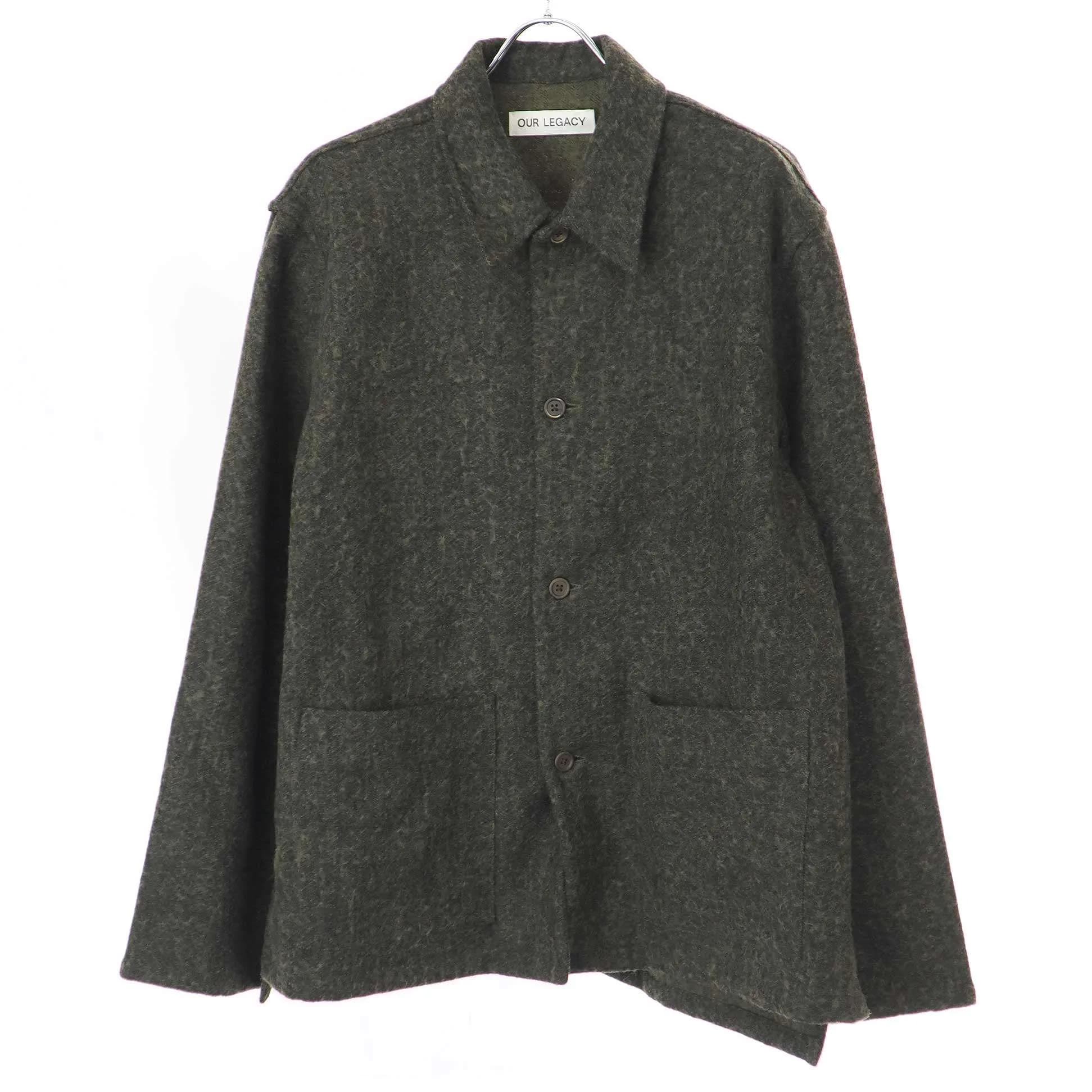 OUR LEGACY アワーレガシー 23AW HAVEN JACKET ウールリネンシャツジャケット