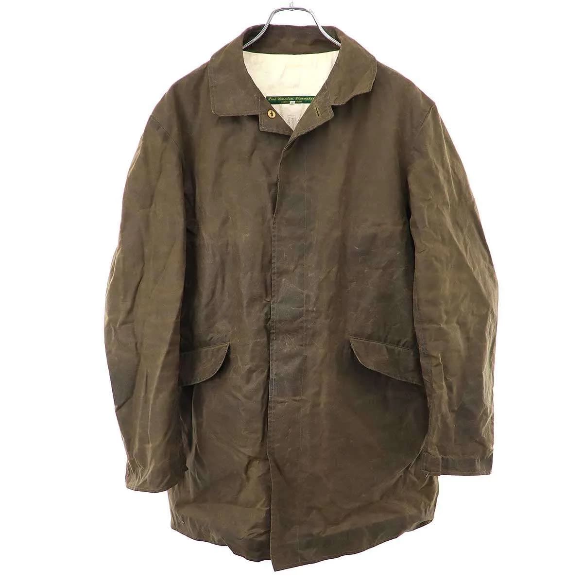 Paul Harnden ポールハーデン Olive Wax Mac Coat ワックスマックコート