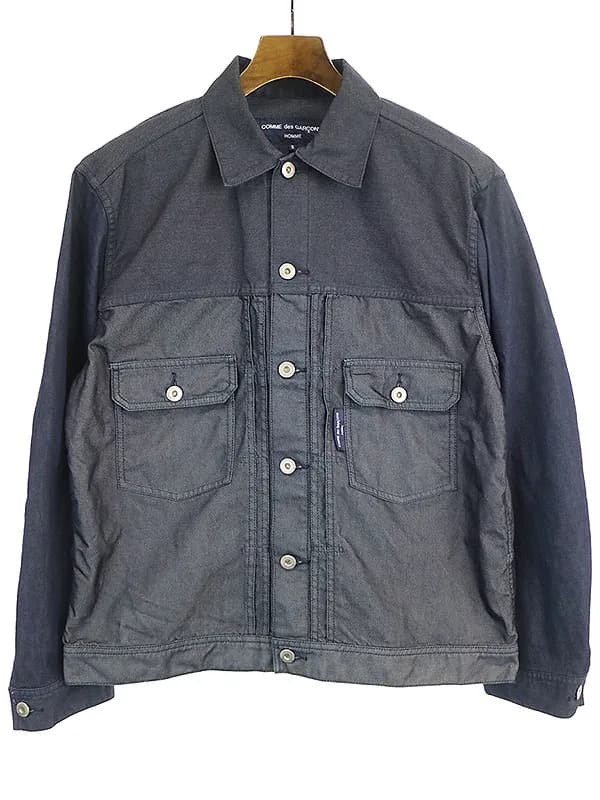 COMME des GARCONS コムデギャルソン オム 20SS コットンツイル製品染め加工ジャケット