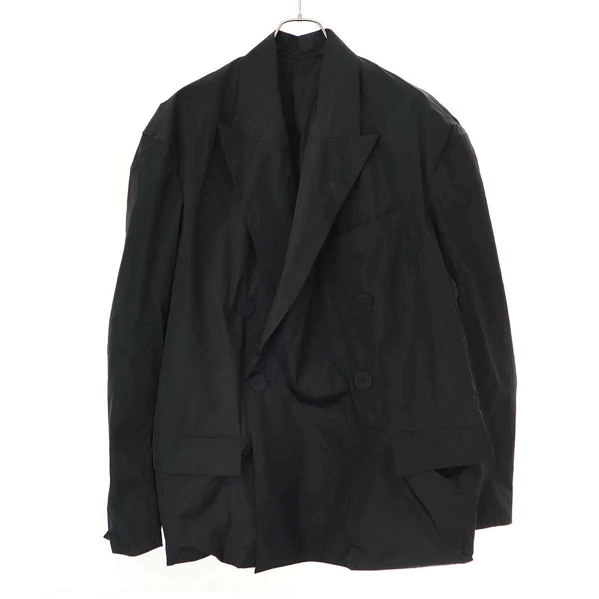 BALENCIAGA バレンシアガ 23SS Packable Jacket ダブルブレストパッカブルジャケット 720043 TMO05