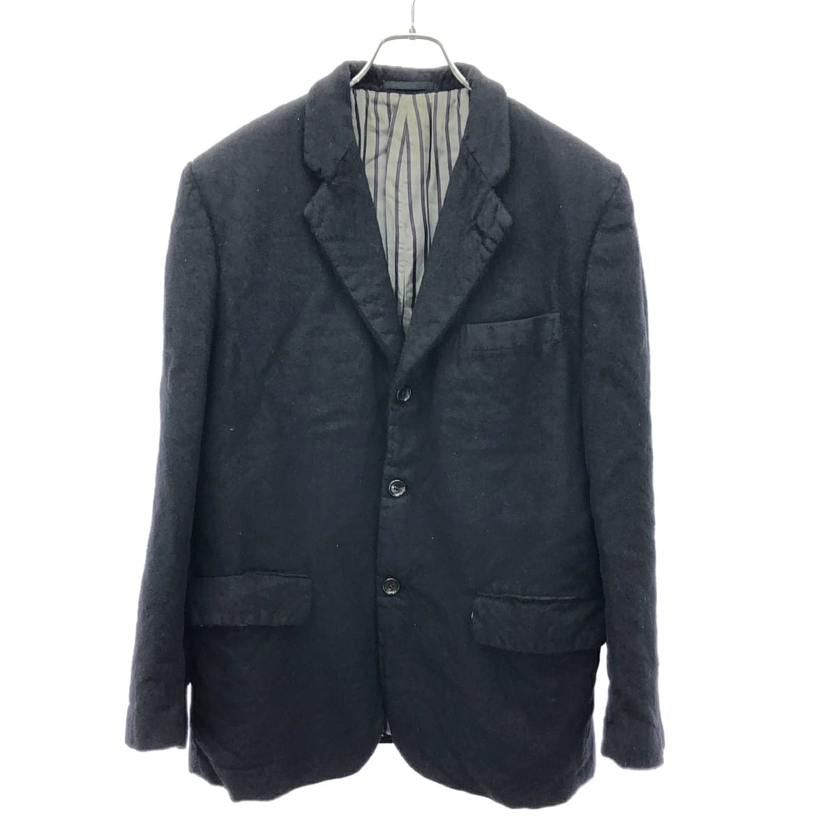 COMME des GARCONS コムデギャルソンオム 2003AW ウール縮絨3Bジャケット HL-J007