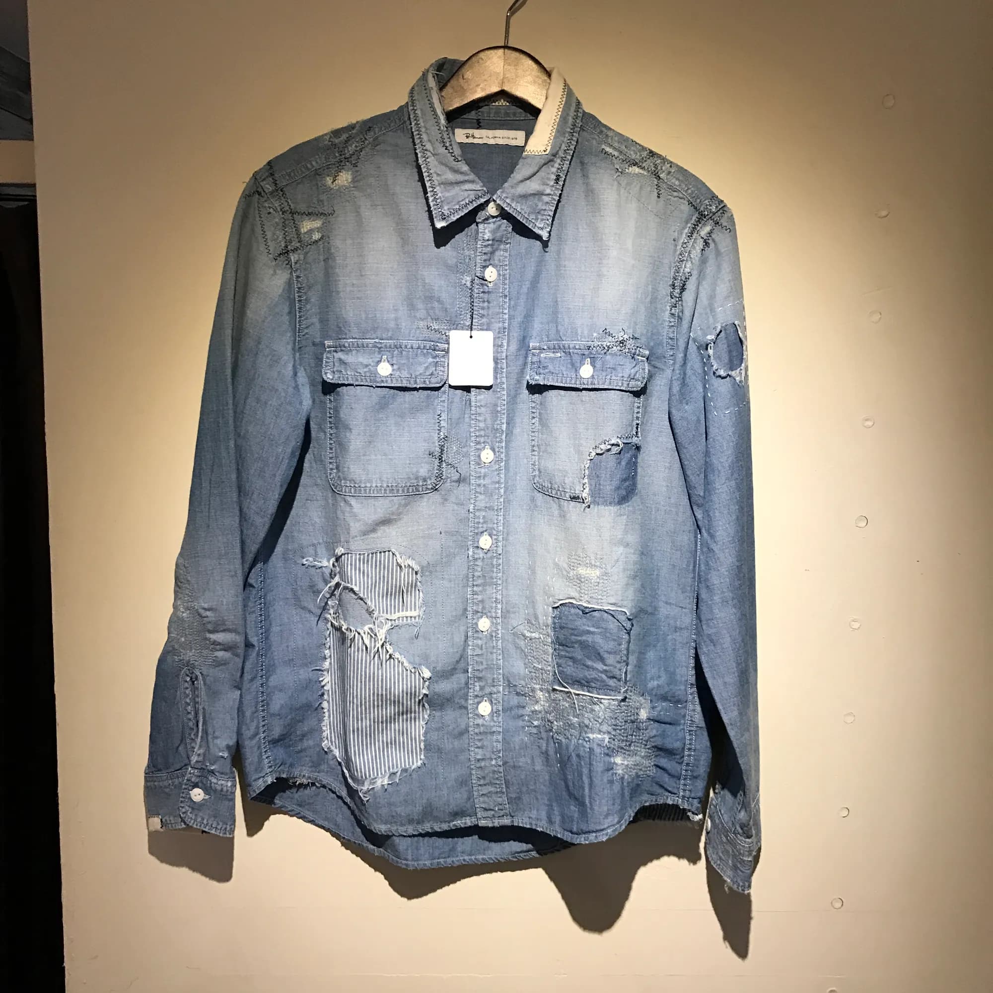 Ron Herman Ron Herman California 17SS Remake Chambray Shirt
