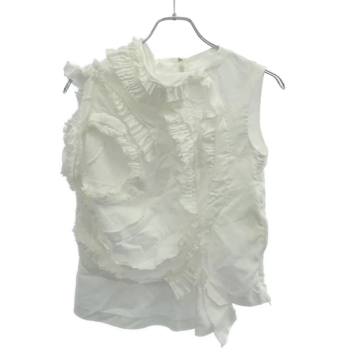 COMME des GARCONS コムデギャルソン 15SS ノースリーブフリルトップス GO-B029