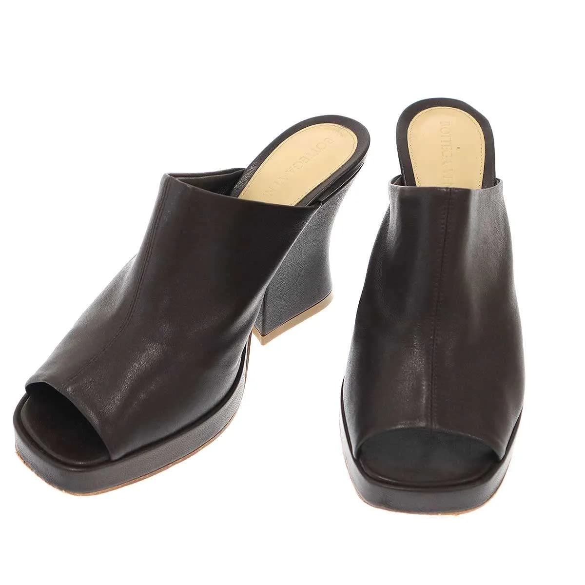 BOTTEGA VENETA ボッテガヴェネタ オープントゥ ミュールサンダル