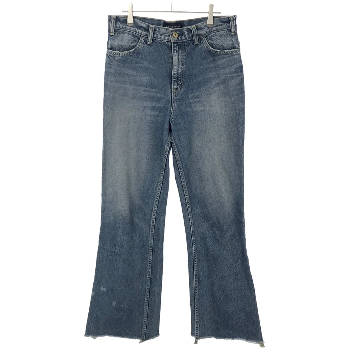 MADISON BLUE マディソンブルー 23AW HEM CUT FLARE PT DENIM MNS ヘムカットフレアデニムパンツ MB224-3002M INDIGO 3